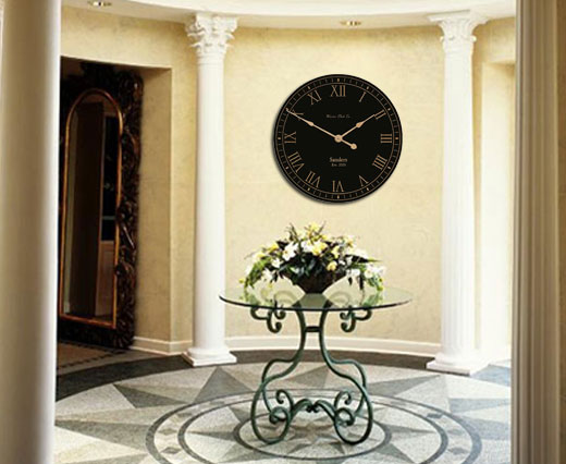 Personalized Clocks By Wooster Clock Company